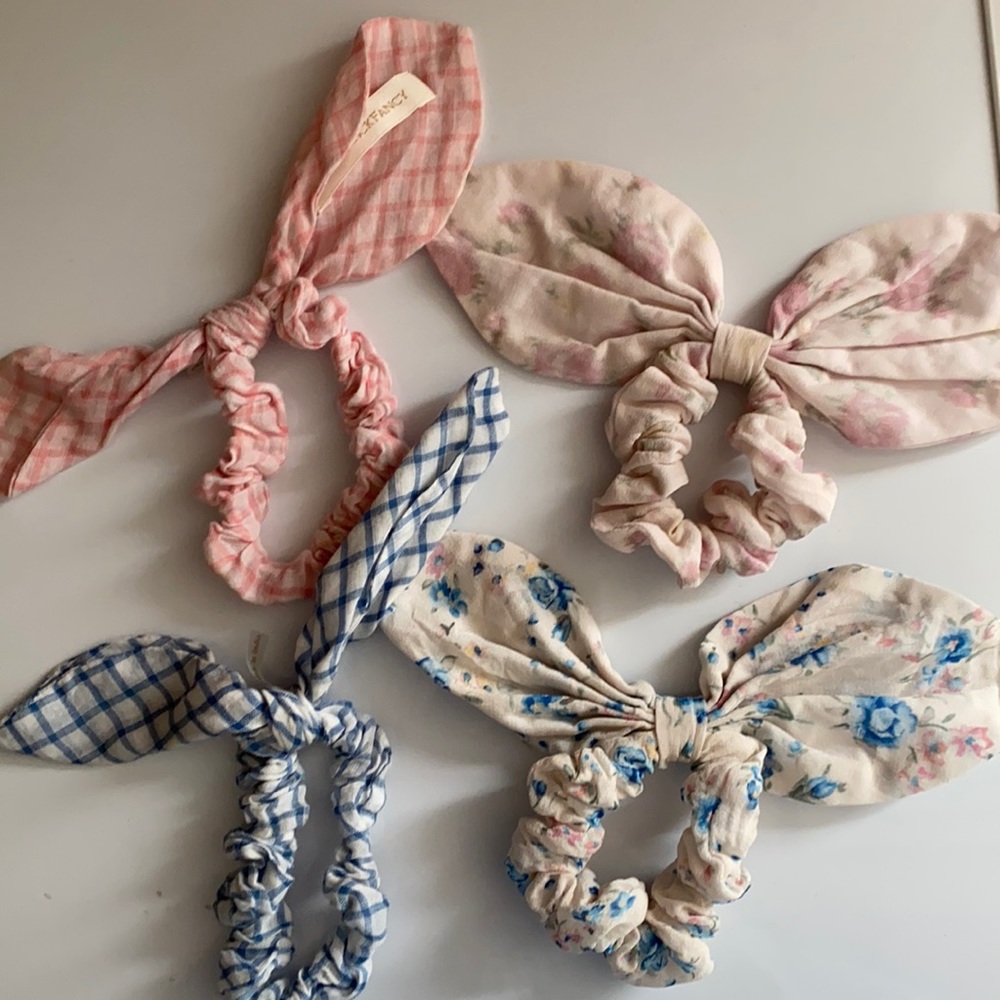 LoveShackFancy scrunchies